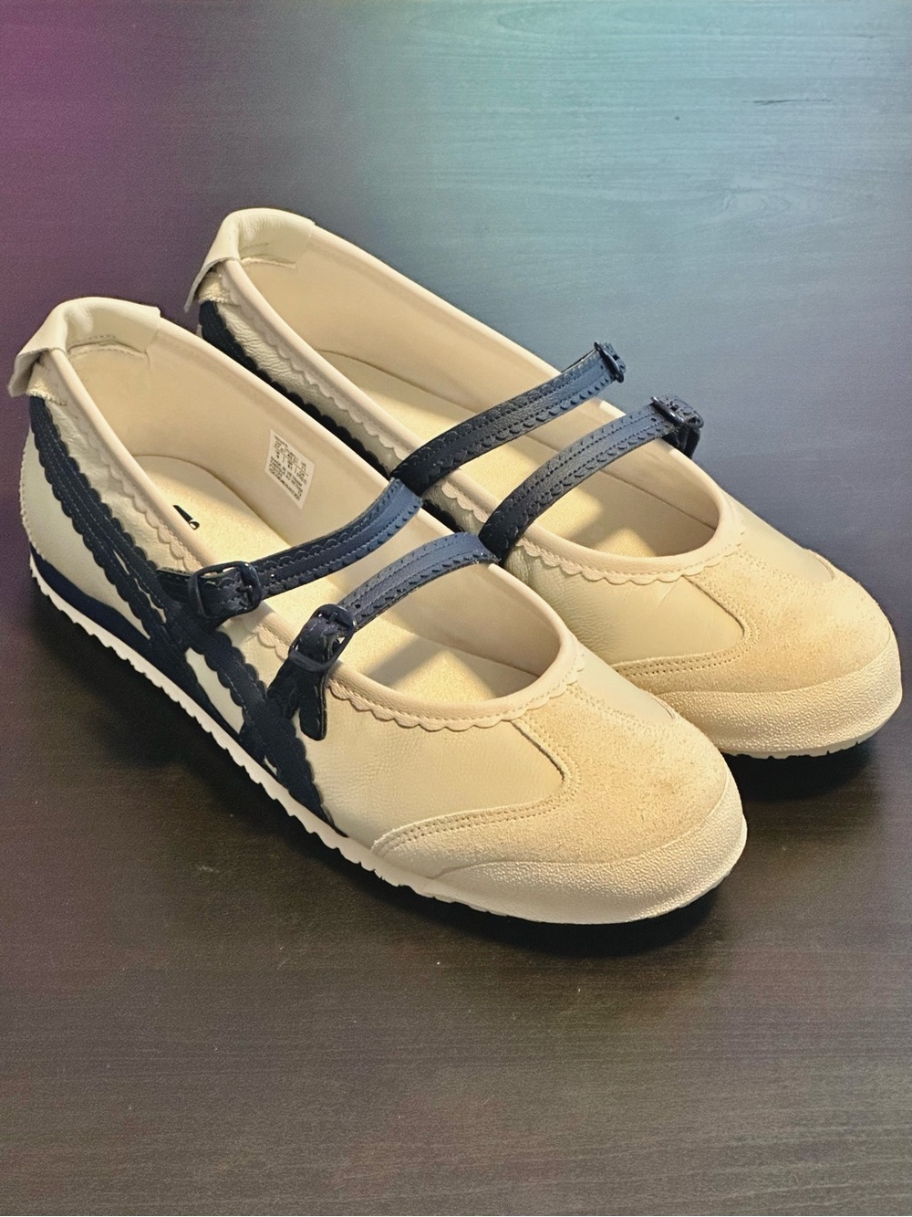 Onitsuka Tigers Mexico 66 Birch Peacoat - Size 11 - Picture 3 of 6